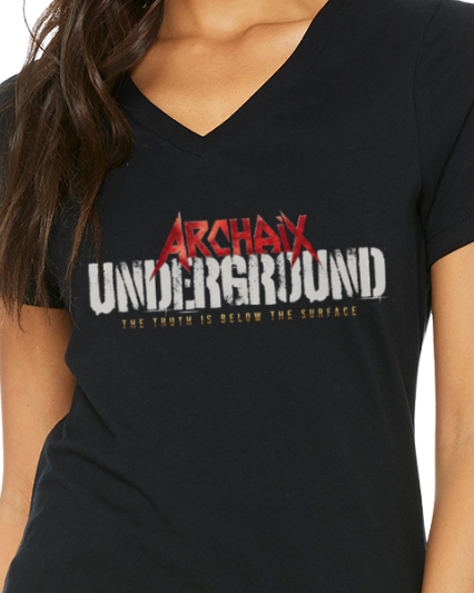 Archaix Underground Woman's V-Neck T-Shirt