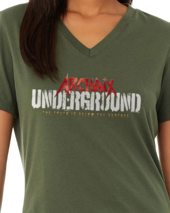 Archaix Underground Woman's V-Neck T-Shirt