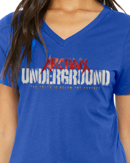 Archaix Underground Woman's V-Neck T-Shirt