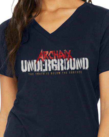 Archaix Underground Woman's V-Neck T-Shirt