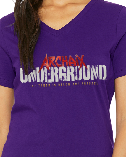 Archaix Underground Woman's V-Neck T-Shirt