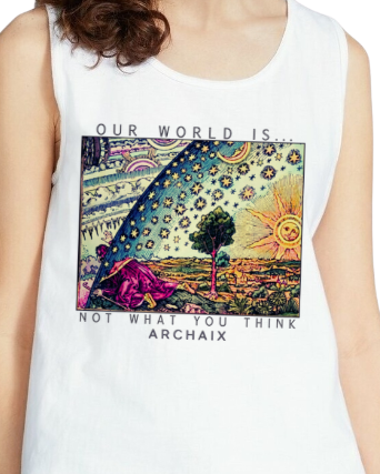 Peeking Through the Veil Vintage Tank Top