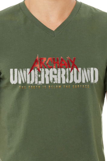 Archaix Underground Men's V-neck T-shirt