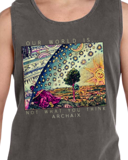 Peeking Through the Veil Vintage Tank Top