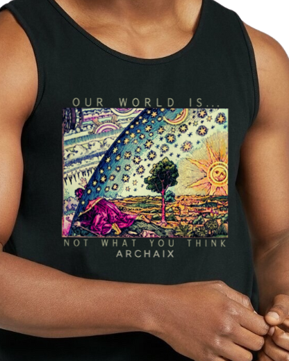 Peeking Through the Veil Vintage Tank Top