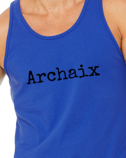 Archaix Typed Jersey Tank Top