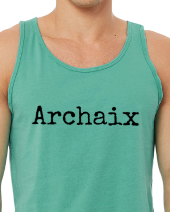 Archaix Typed Jersey Tank Top