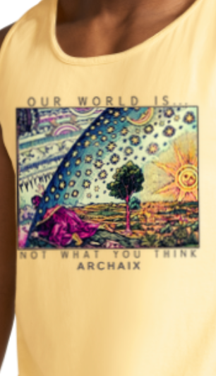 Peeking Through the Veil Vintage Tank Top