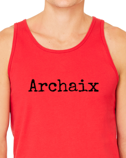 Archaix Typed Jersey Tank Top