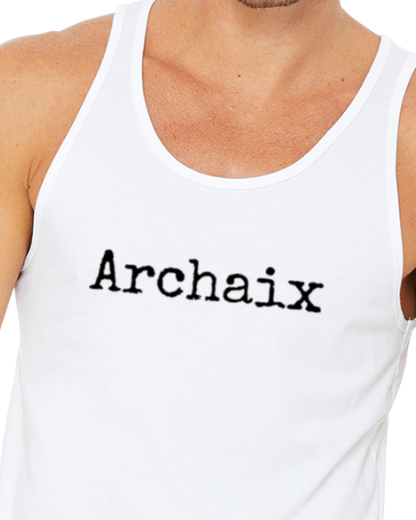 Archaix Typed Jersey Tank Top