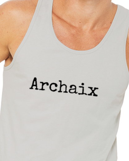 Archaix Typed Jersey Tank Top
