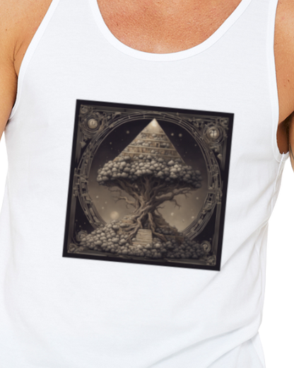 Pyramid World Tree Jersey Tank Top