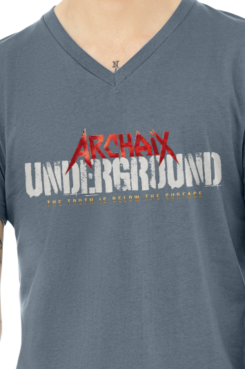 Archaix Underground Men's V-neck T-shirt