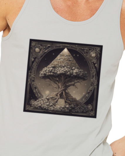 Pyramid World Tree Jersey Tank Top