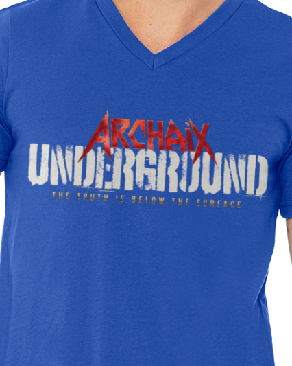 Archaix Underground Men's V-neck T-shirt