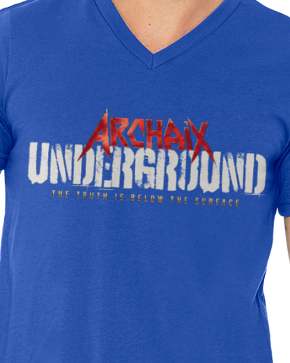 Archaix Underground Men's V-neck T-shirt