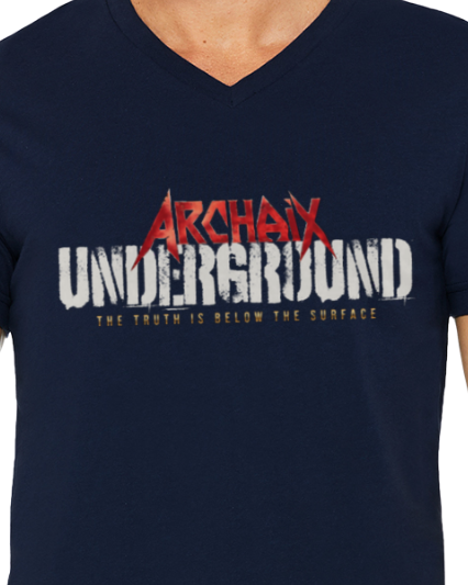 Archaix Underground Men's V-neck T-shirt