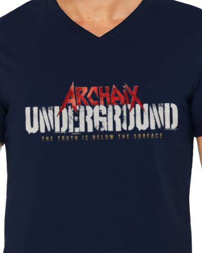 Archaix Underground Men's V-neck T-shirt