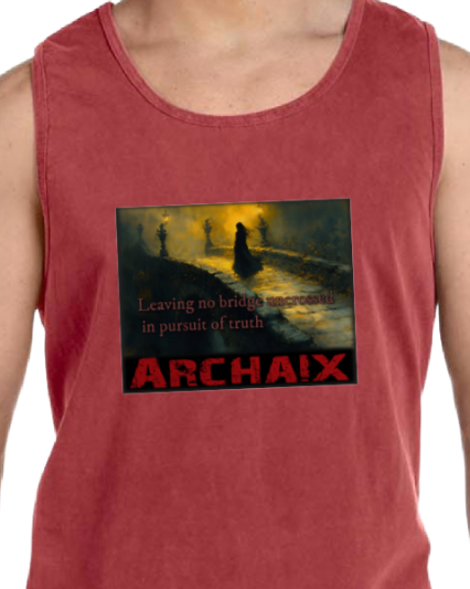 Leaving No Bridge Vintage Tank Top