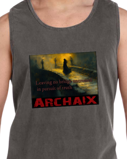 Leaving No Bridge Vintage Tank Top