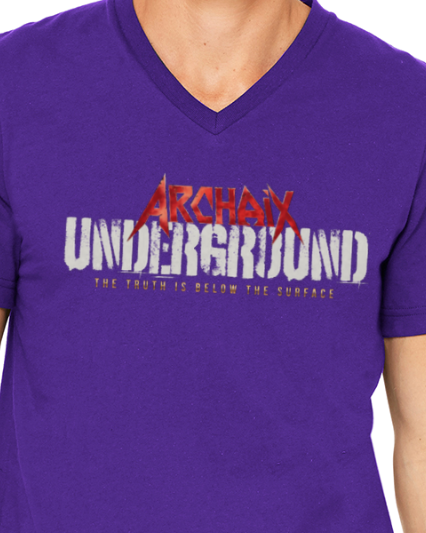 Archaix Underground Men's V-neck T-shirt