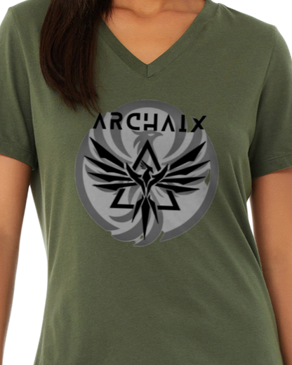 Archaix Logo V-Neck T-Shirt