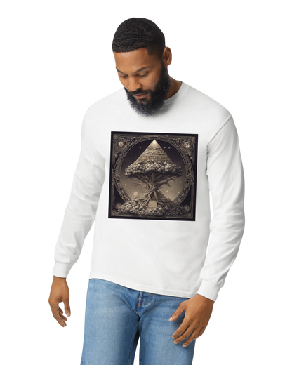 Pyramid World Tree Long Sleeve T-Shirt