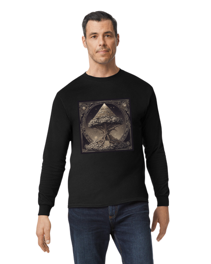 Pyramid World Tree Long Sleeve T-Shirt